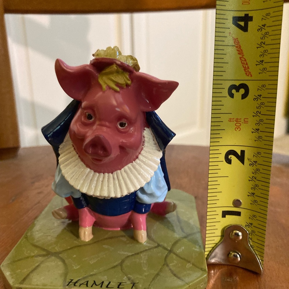 Vintage Pig Invasion Collectibles Shakespeare Hamlet Pig - Picture 8 of 8